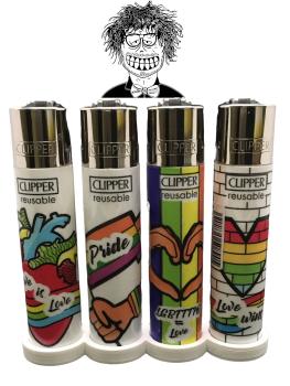 Rainbow Pride CSD Pride Clipper Feuerzeuge